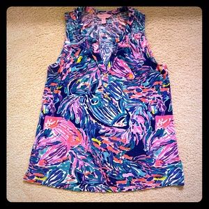 Lilly Pulitzer Essie sleeveless tank top XS
